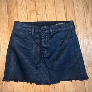 Blank NYC black mini skirt